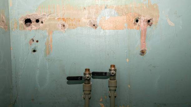 Water damage restoration process in Crafton, PA